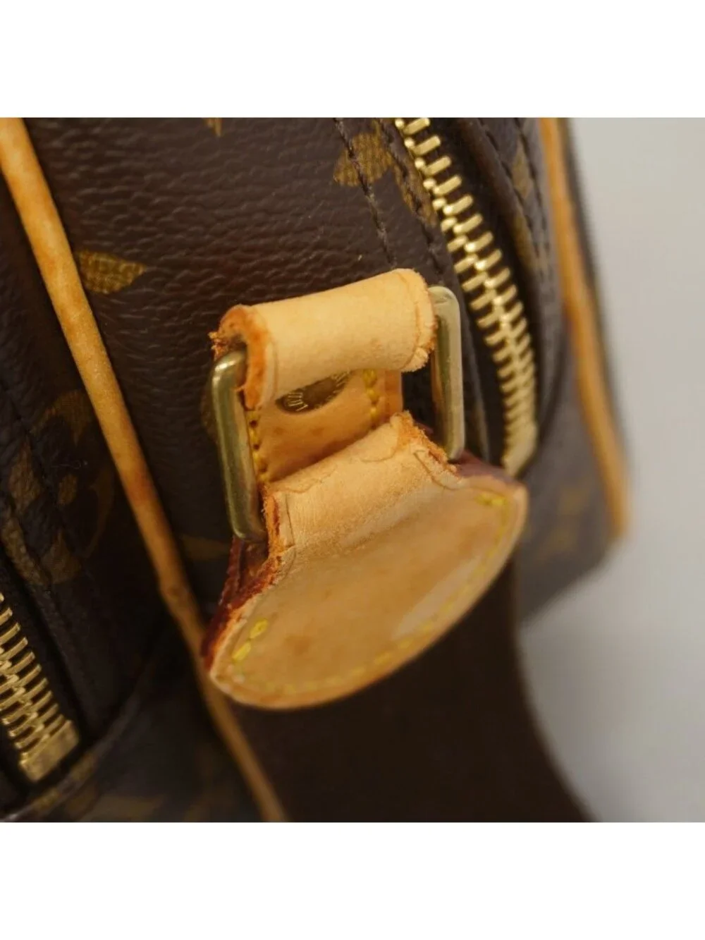 Louis Vuitton Shoulder Bag Monogram Reporter PM Brown